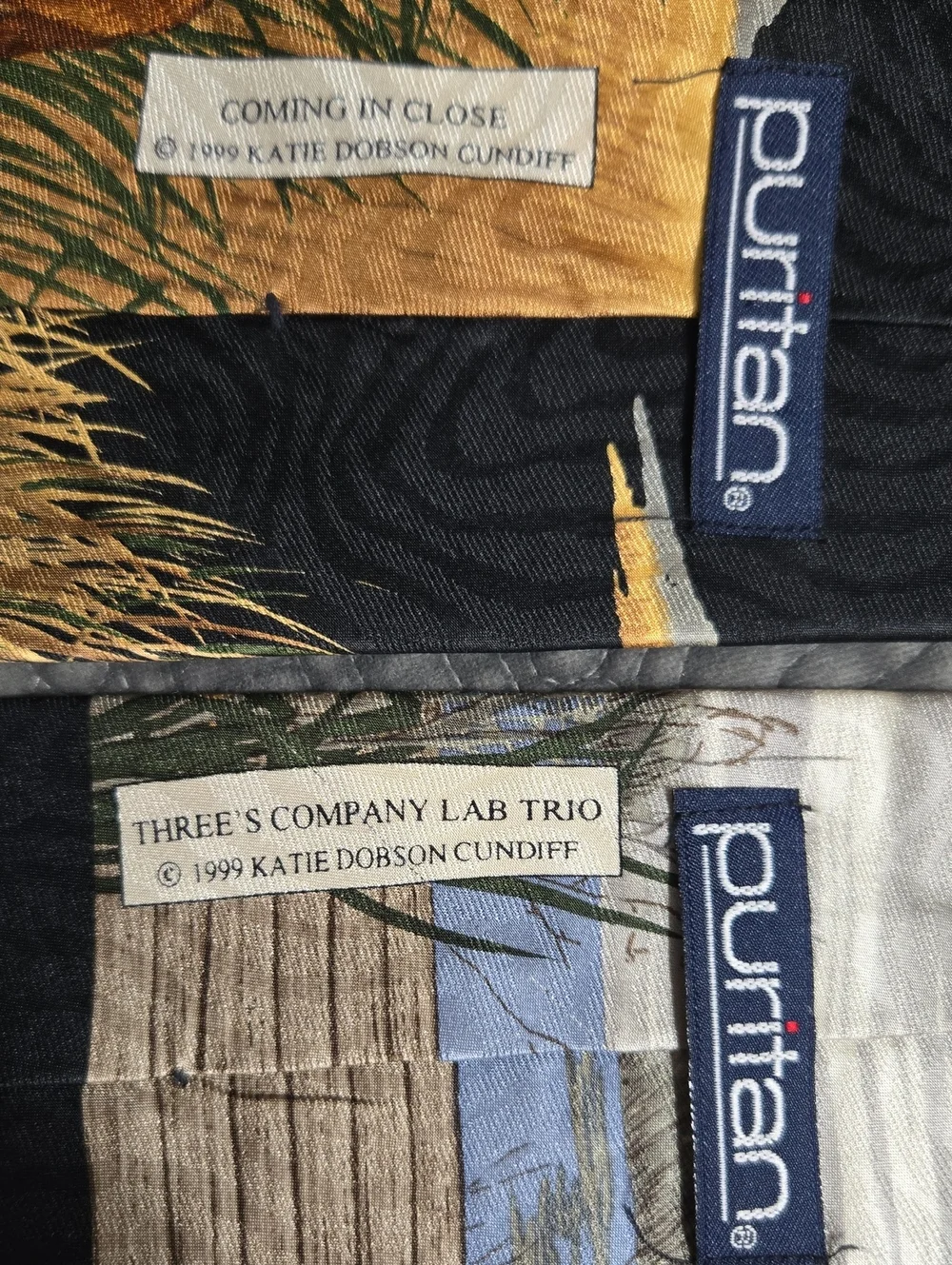 Vtg Katie Dobson Cundiff Ties